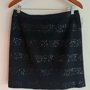 LOFT Classic Black Garment sequins‎ size 6